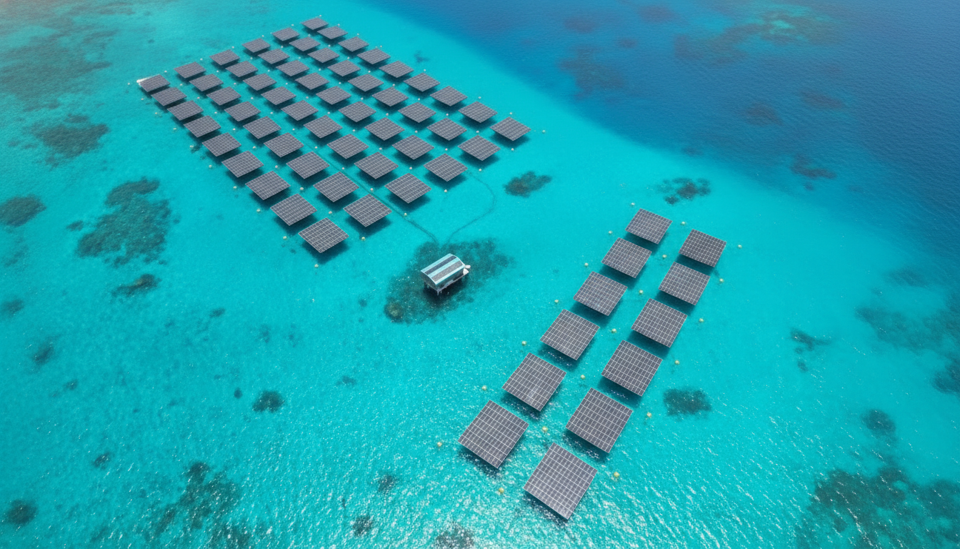 Cheval Blanc Floating Solar